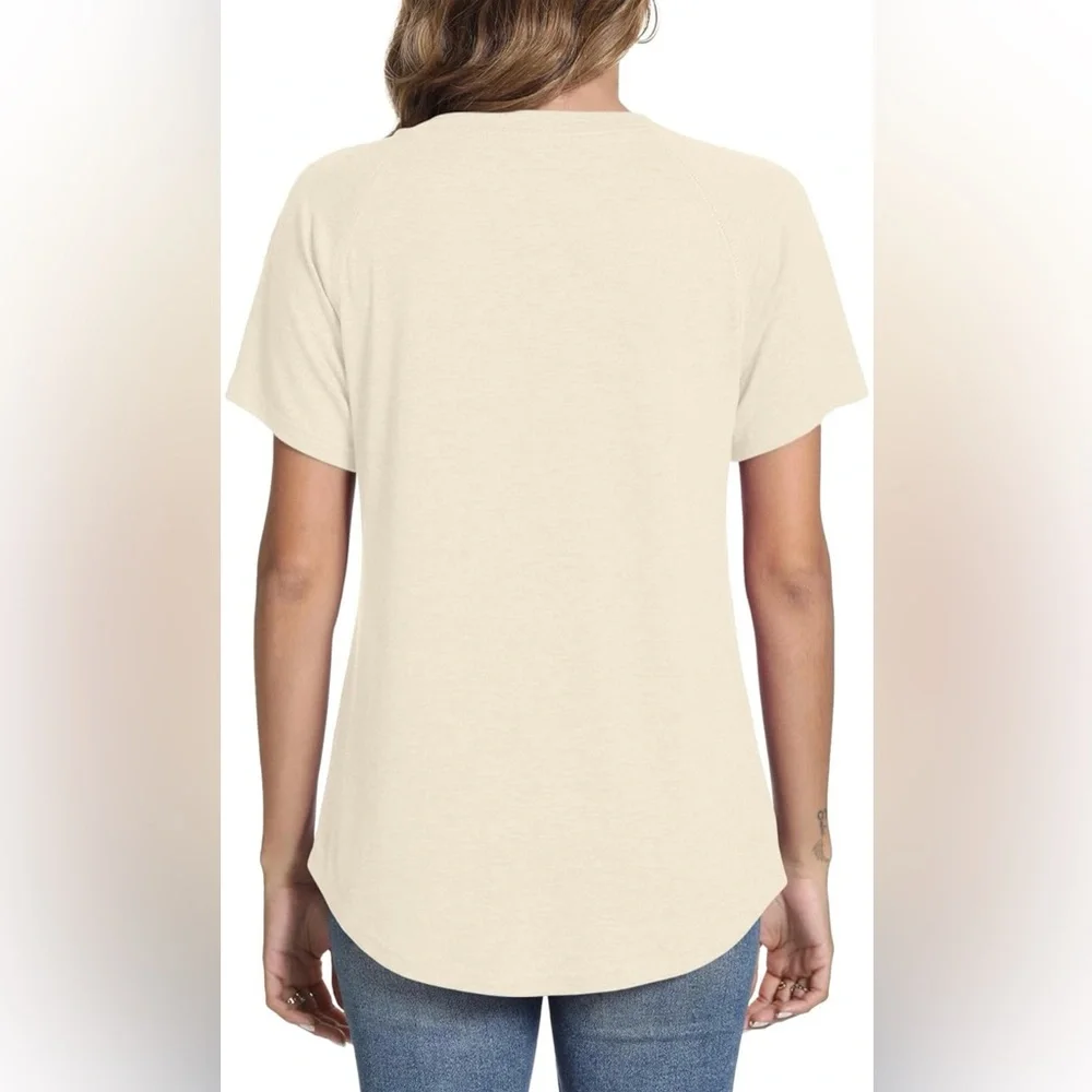 -NWT YSYOKOW Women Long Sleeve Pleated Tunic Top - Size Small - Picture 4 of 7